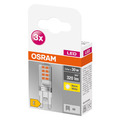 Stiftlampa LED G9 2,6W 3-pack Osram 